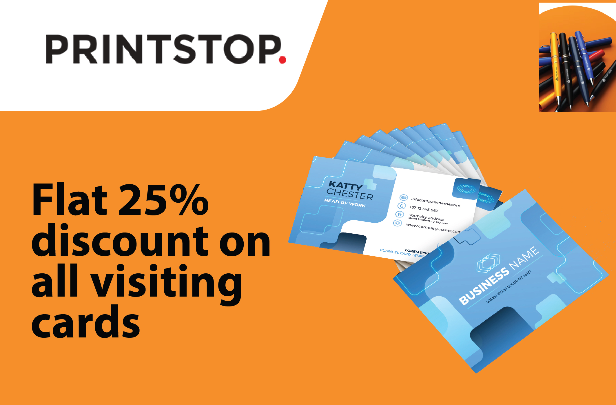 PrintStop – On Visiting Cards
