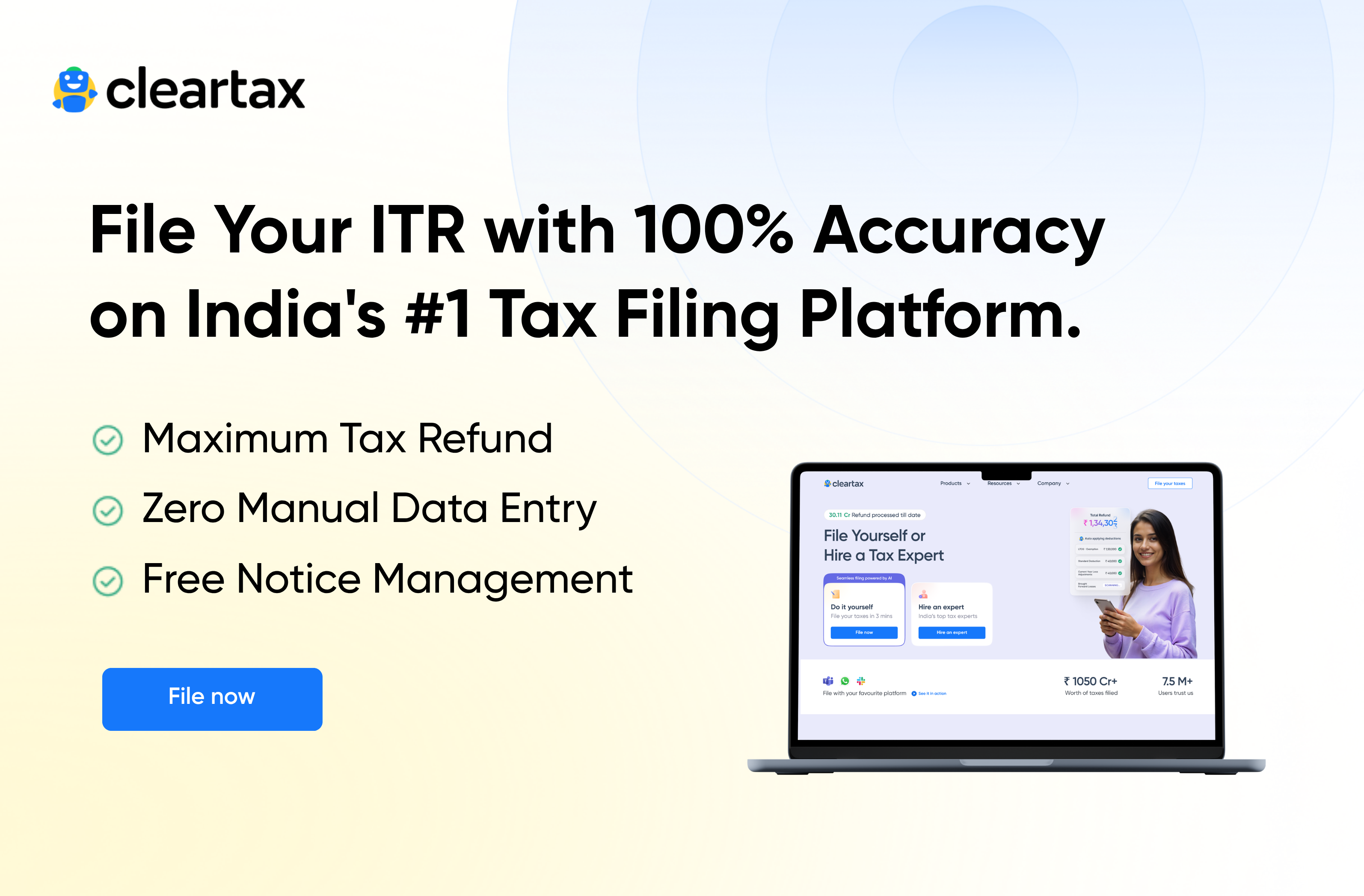 Cleartax – 71% Off for Salaried Income