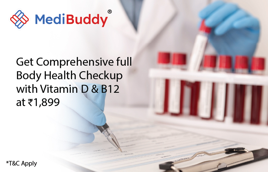 Medibuddy – Comprehensive full Body Health Checkup